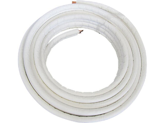 Kältemittelleitung-Doppelrohr Kupfer 1/4",1/2", L=10 m