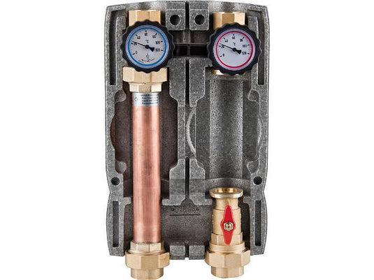 Pumpengruppe ungemischt DN32 1 1/4'' ohne Pumpe Heizkreisset Easyflow - Ecoenergy Schweiz AG
